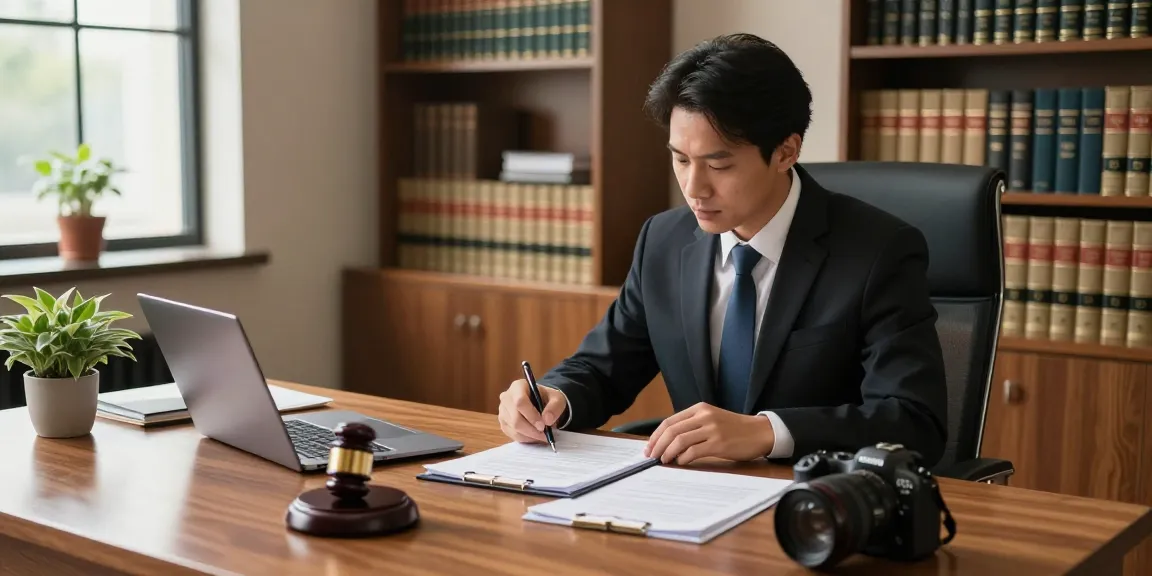 A lawyer discussing a case with a client in a professional office setting, click here to read about legal consultation services.