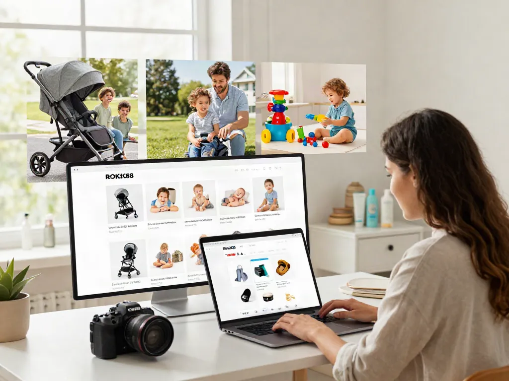 Engaging shopping experience on https://rokok88digital.com featuring various lifestyle products.