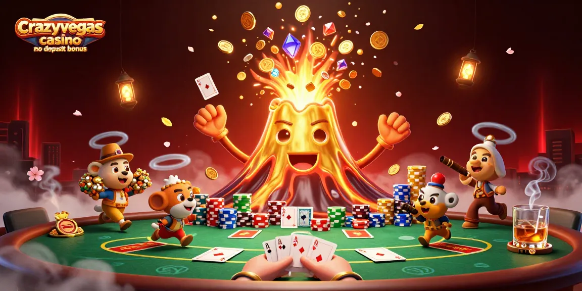Experience the thrilling crazyvegas casino no deposit bonus with a vibrant eruption of wins!