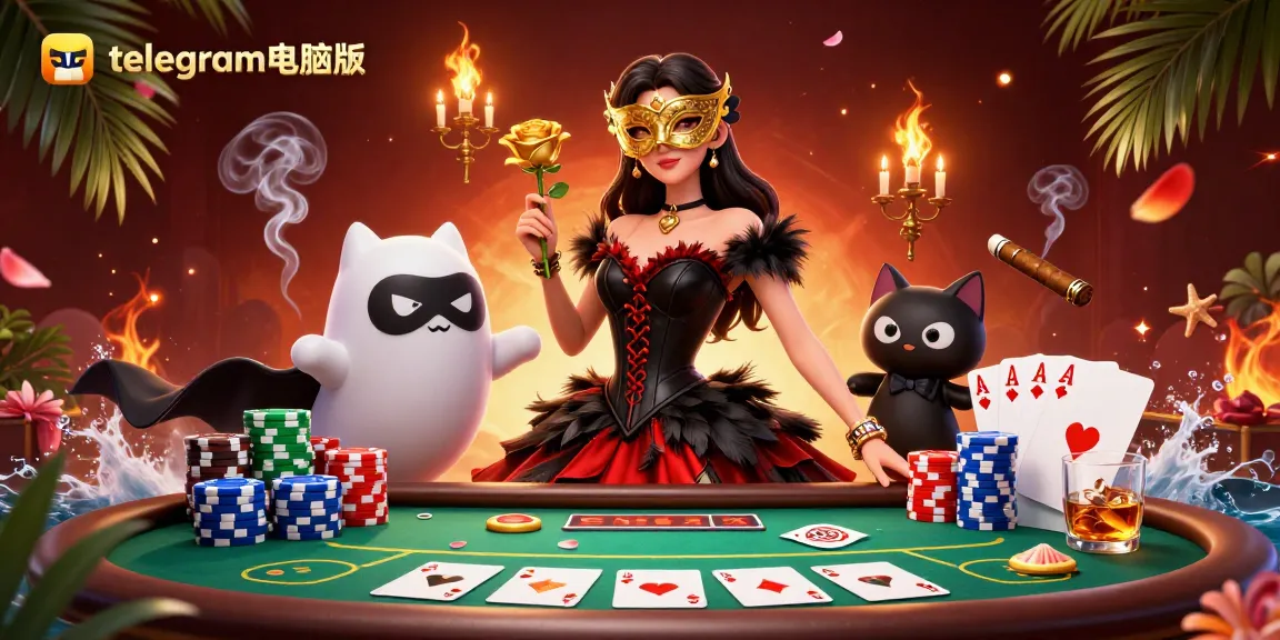在充满活力的赌场氛围中,使用telegram电脑版参与刺激的扑克游戏。